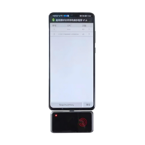 Compact Android Phone OTG UHF RFID Reader for Inventory & Asset Tracking - Asset Track Pro