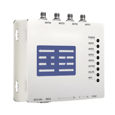 UHF RFID Reader with Adjustable Power & Waterproof Design, 30 dBm - Asset Track Pro