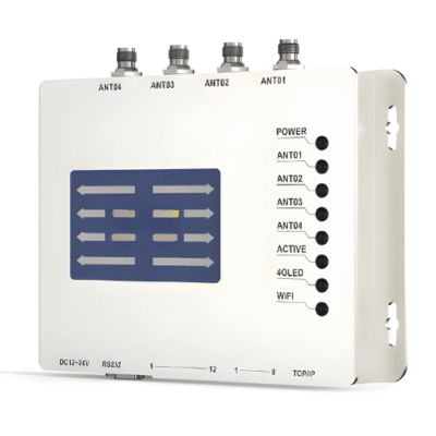 UHF RFID Reader with Adjustable Power & Waterproof Design, 30 dBm - Asset Track Pro