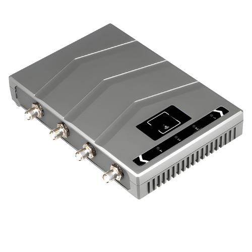 High-Performance 4-Port UHF RFID Reader with GPS & 4G Connectivity, Aluminum Build - Asset Track Pro