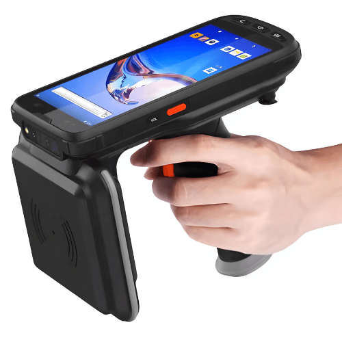 Versatile Handheld UHF RFID Reader for Asset Stocktaking with Long Battery Life - Asset Track Pro