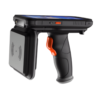 Long-Range UHF RFID Barcode Scanner with Android 10.0, IP65, 5.5" Screen - Asset Track Pro
