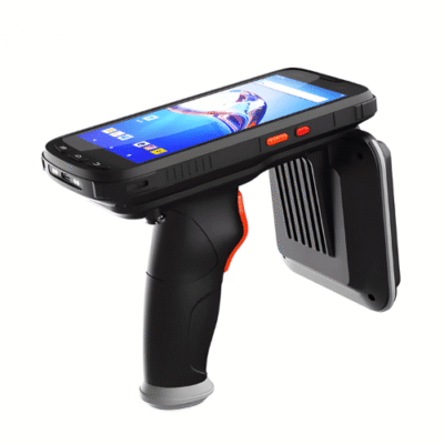 Long-Range UHF RFID Barcode Scanner with Android 10.0, IP65, 5.5" Screen - Asset Track Pro