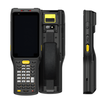 Rugged Handheld Android 4G LTE UHF RFID Barcode Scanner with NFC and USB-C - Asset Track Pro