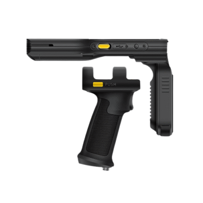 Rugged Handheld Android 4G LTE UHF RFID Barcode Scanner with NFC and USB-C - Asset Track Pro
