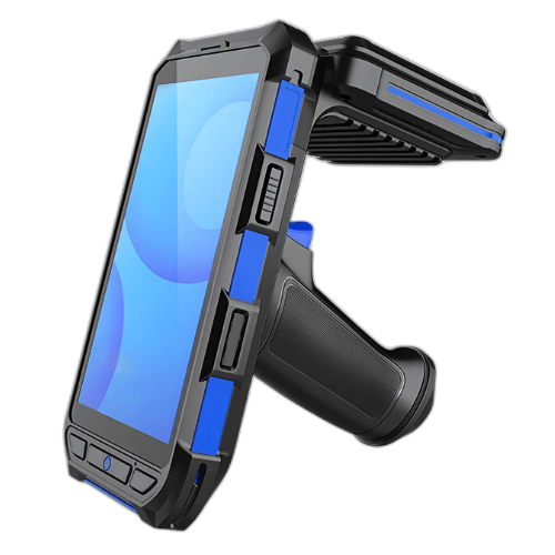 Rugged UHF RFID Handheld Barcode Scanner with Android 10, 10 m/20 m Range - Asset Track Pro