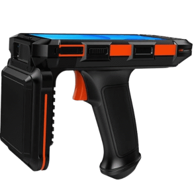Rugged UHF RFID Handheld Barcode Scanner with Android 10, 10 m/20 m Range - Asset Track Pro