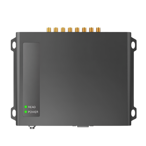 Long Range Eight-Port UHF RFID Fixed Reader - Maximum Query Speed 800 Tags Per S