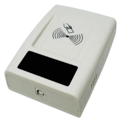 UHF RFID Reader with Adjustable Power, 860-960 MHz Frequency, 9.84 ft Range - Asset Track Pro