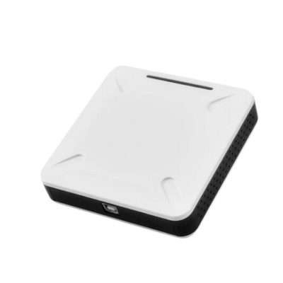 Black USB RFID Reader with Keyboard Emulation & Low Power Consumption - Asset Track Pro