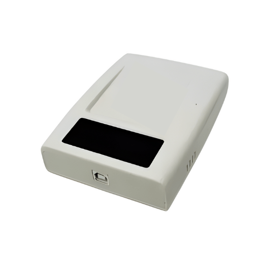 UHF RFID Desktop Reader & Writer, 42.65 ft Read Range, ISO 18000 Compliant - Asset Track Pro