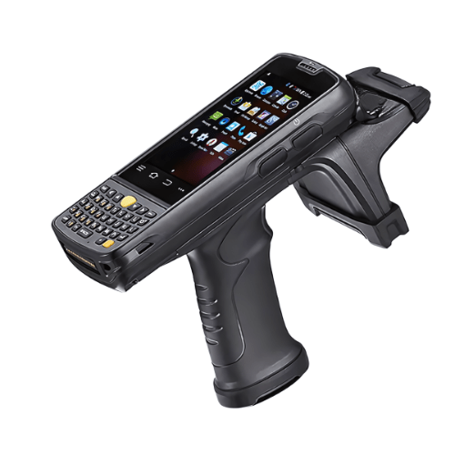 Rugged UHF RFID Card Reader with NFC and Barcode Scanning - Asset Track Pro