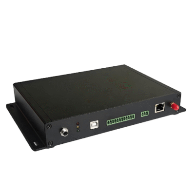 Long-Range Fixed UHF RFID Reader, 33 dBm, 4 Antenna Ports for Warehouses - Asset Track Pro