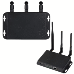 Long-Range UHF RFID Multi-Tag Reader with 4 Ports and 4G/WiFi Interface – Asset Track Pro