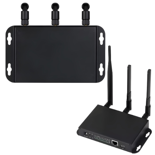 Long-Range UHF RFID Multi-Tag Reader with 4 Ports and 4G/WiFi Interface – Asset Track Pro