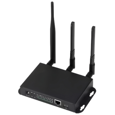 Long-Range UHF RFID Multi-Tag Reader with 4 Ports and 4G/WiFi Interface – Asset Track Pro