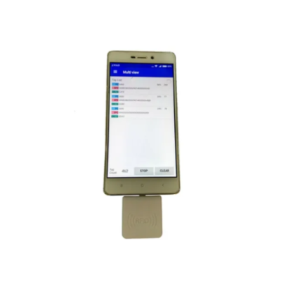 Asset Track Pro UHF RFID Scanner OTG UHF Reader Writer Micro USB Reading Passive Card Reader – 860 MHz To 960MHz