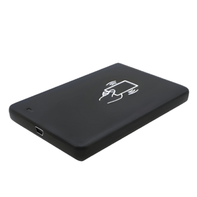 UHF RFID USB Card Encoder and Reader 860 MHz to 960 MHz, EPC C1GEN2, ISO18000-6C - Asset Track Pro