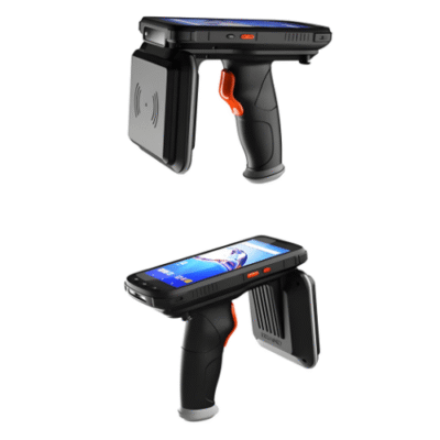 UHF RFID Handheld Reader, 5.5" Display, Android 10, 65 ft Range, 16 GB Storage - Asset Track Pro