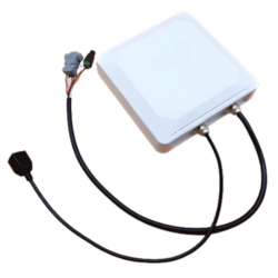 UHF RFID Long-Range Circular Reader, Adjustable Frequency, Polarization - Asset Track Pro