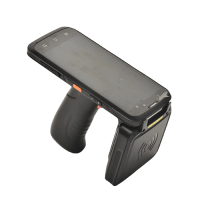 UHF RFID Handheld Barcode Scanner with 3.7 V Battery - Asset Track Pro