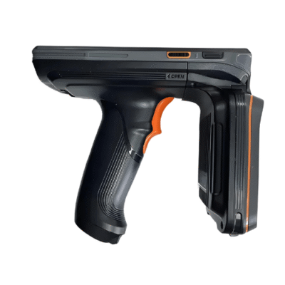 Rugged UHF RFID Barcode Scanner with HD Display & 9000 mAh Battery - Asset Track Pro