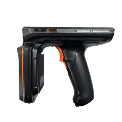 Rugged UHF RFID Barcode Scanner with HD Display & 9000 mAh Battery - Asset Track Pro