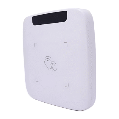 Compact UHF Desktop RFID USB Reader, Adjustable Power, vRS232 Conversion - Asset Track Pro