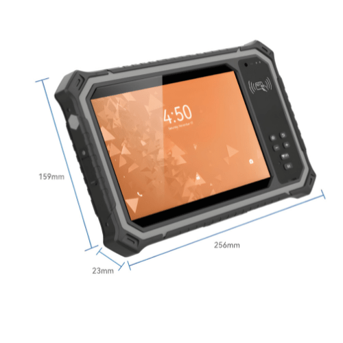 Rugged Android Barcode Scanner with UHF RFID Reader, 8GB RAM, 18900 mAh Battery - Asset Track Pro