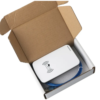 Asset Track Pro Double USB Fixed Desktop UHF RFID Reader Writer UHF Reader For Access Control Tracking Management - Antenna Gain 3 dBi