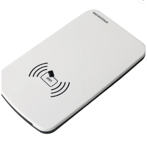 Asset Track Pro Double USB Fixed Desktop UHF RFID Reader Writer UHF Reader For Access Control Tracking Management - Antenna Gain 3 dBi