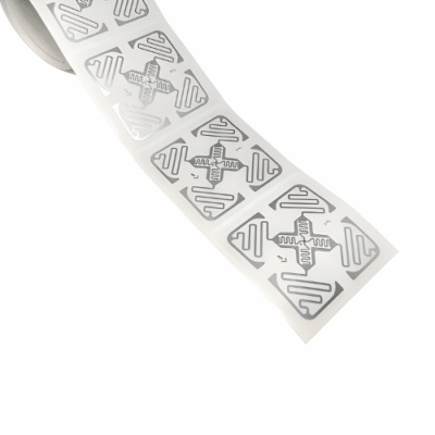 3D UHF RFID Label Sticker with Impinj M4E/M4QT, 860 MHz to 960 MHz, 496/128 Bits - Asset Track Pro