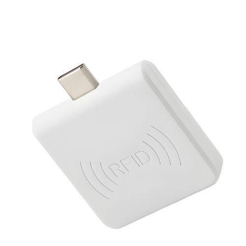 Compact UHF RFID Smart Card Reader, USB OTG Compatible, Mobile Phones - Asset Track Pro