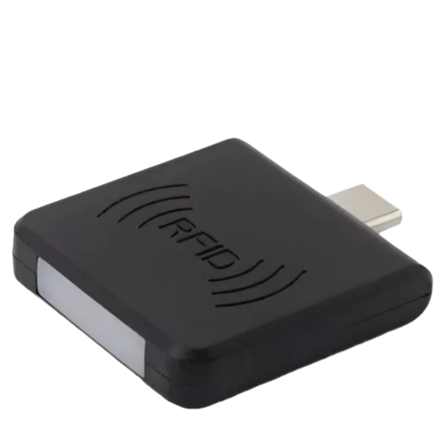 Compact UHF RFID Smart Card Reader, USB OTG Compatible, Mobile Phones - Asset Track Pro - Image 2