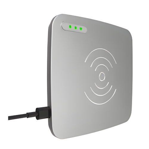 UHF RFID USB Desktop Reader/Writer, Card Lock Protection, USB-C Interface - Asset Track Pro