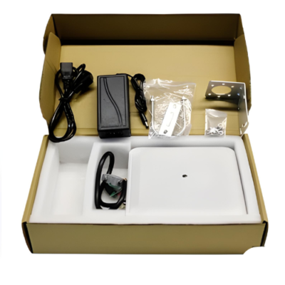 UHF RFID Long-Range Reader with Integrated 8 dBi Circular Antenna, Versatile - Asset Track Pro
