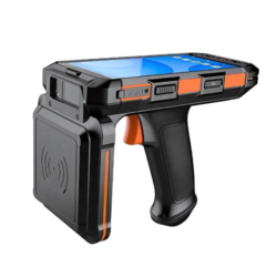 UHF RFID Android 13 Handheld Reader with NFC, Bluetooth, 4G & 5.5" Display - Asset Track Pro