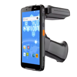 High-Performance UHF RFID Long Range Handheld Reader with Fingerprint - Asset Track Pro