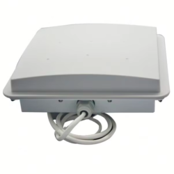 RFID Reader with 8DBi Circular Antenna and Sensor Tag Support - Asset Track Pro