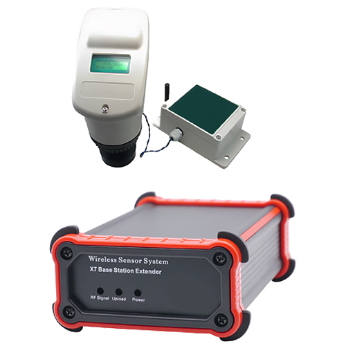 LoRa Wireless Ultrasonic Water Level Sensor with GSM Alarm - Asset Track Pro