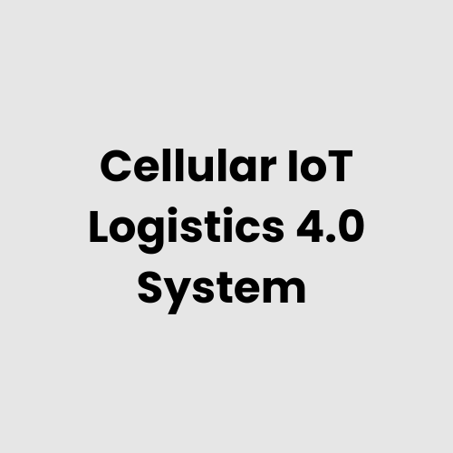 Cellular IoT Logistics 4.0 System