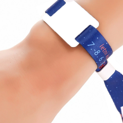 Asset Track Pro RFID Wristbands For Access Control People Management
