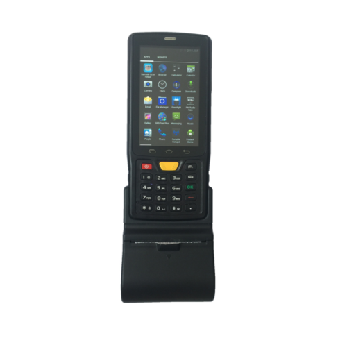 Industrial PDA with RFID Reader & Barcode Scanning, IP65, Built In Printer - Asset Track Pro