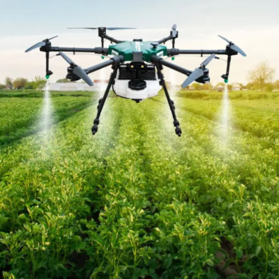 LoRaWAN for Agricultural Drones - Cloud, Server, PC and Mobile Systems