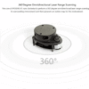 360° View Laser Scanner, 0.49ft to 39.37ft Range, 0.02in Resolution - Asset Track Pro