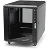 Data Center Metal Server Rack with 15u Network - Asset Track Pro