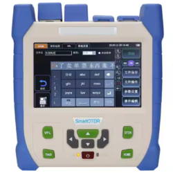 Handheld Mini OTDR with Visual Fault Location and Color Display - Asset Track Pro