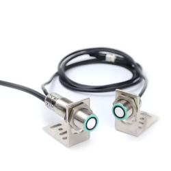 Nickel-Plated Brass Proximity Sensor 20 cm to 6 cm Sensing Range - Asset Track Pro