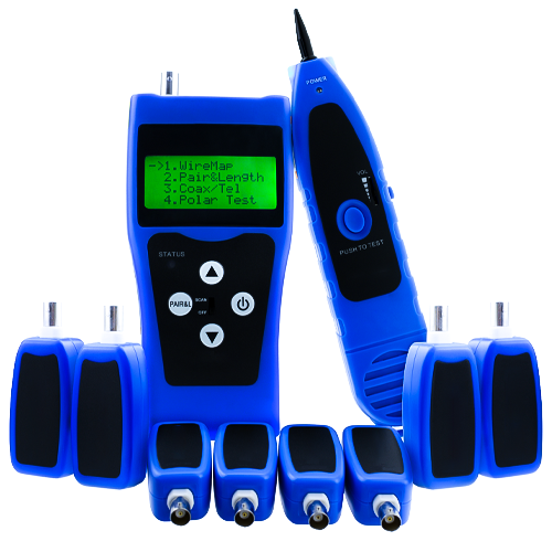 Cable Testing Network with Supports Multiple Cable Types - Asset Track Pro