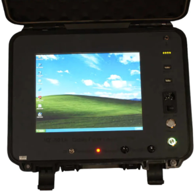 Electric Cable Tester with Industrial Touchscreen Control - Asset Track Pro